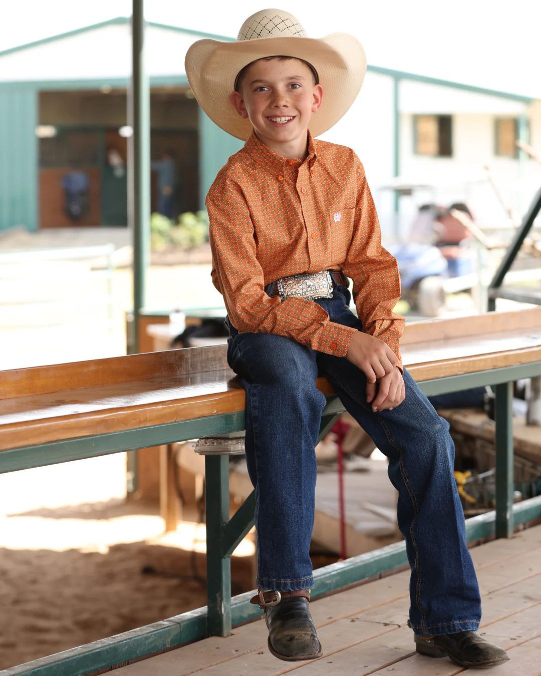 Boy's Button-Down Western Shirt - Image 2