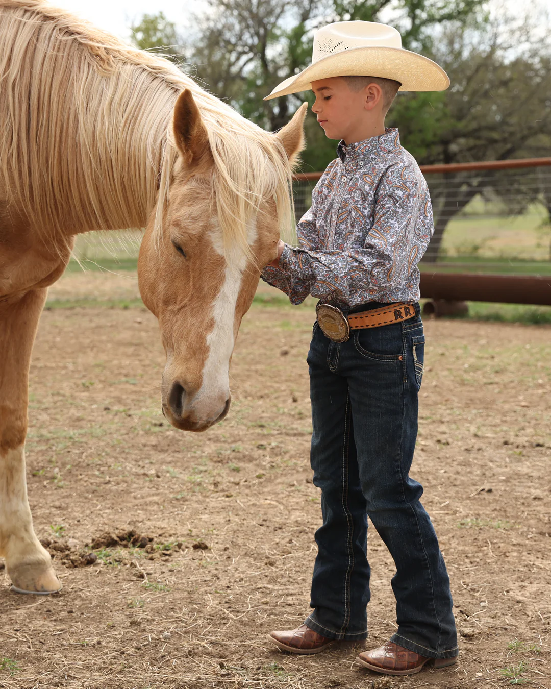 Boy's Button-Down Western Shirt - Image 3