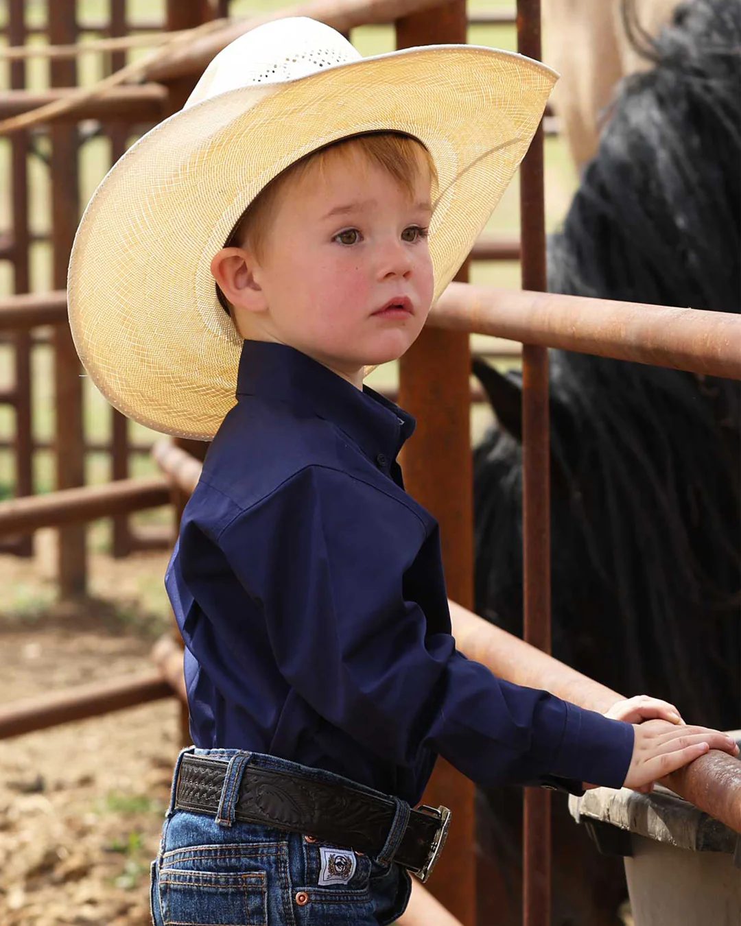 Boy's Button-Down Western Shirt - Image 5