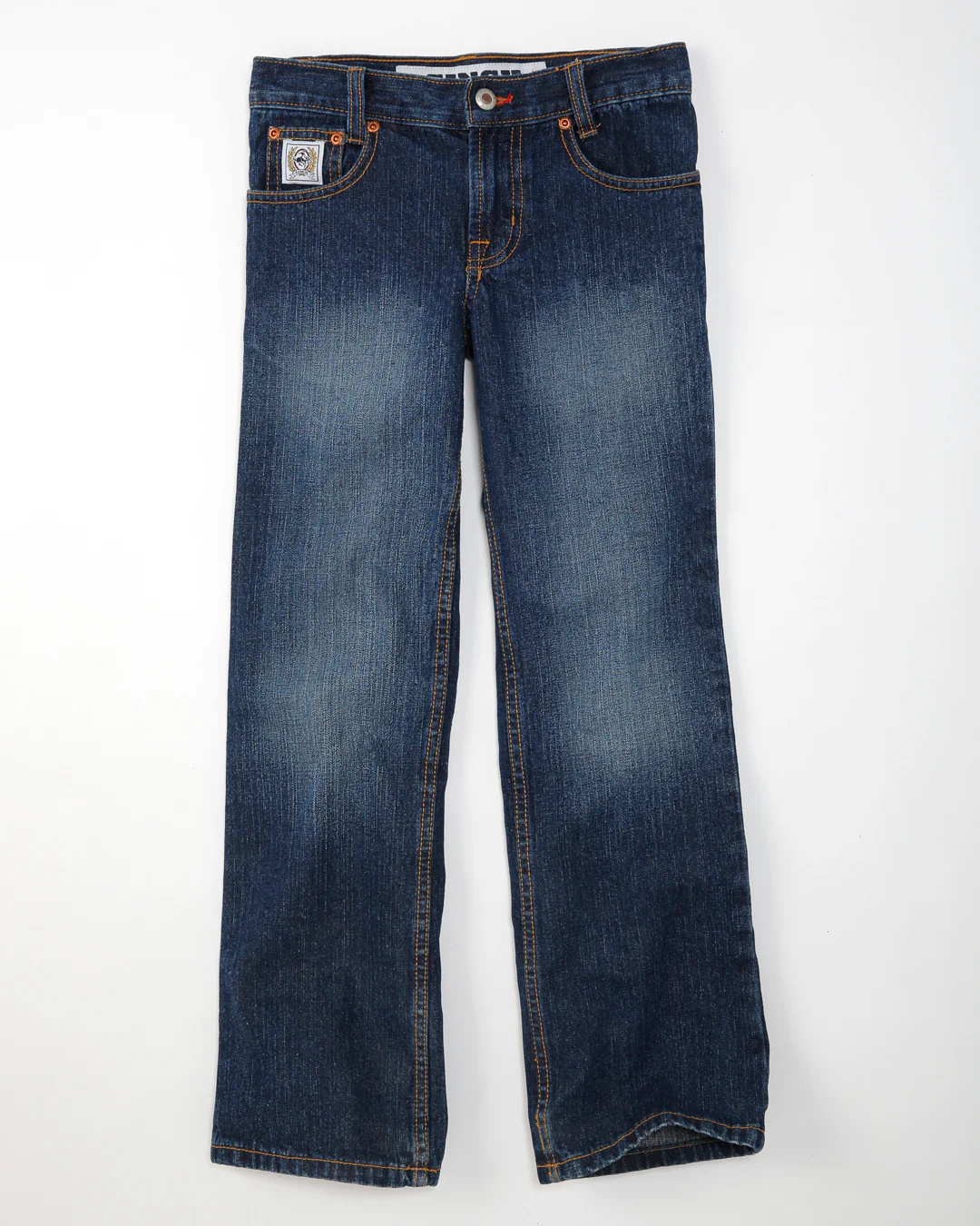 Boy's White Label - Dark Stonewash