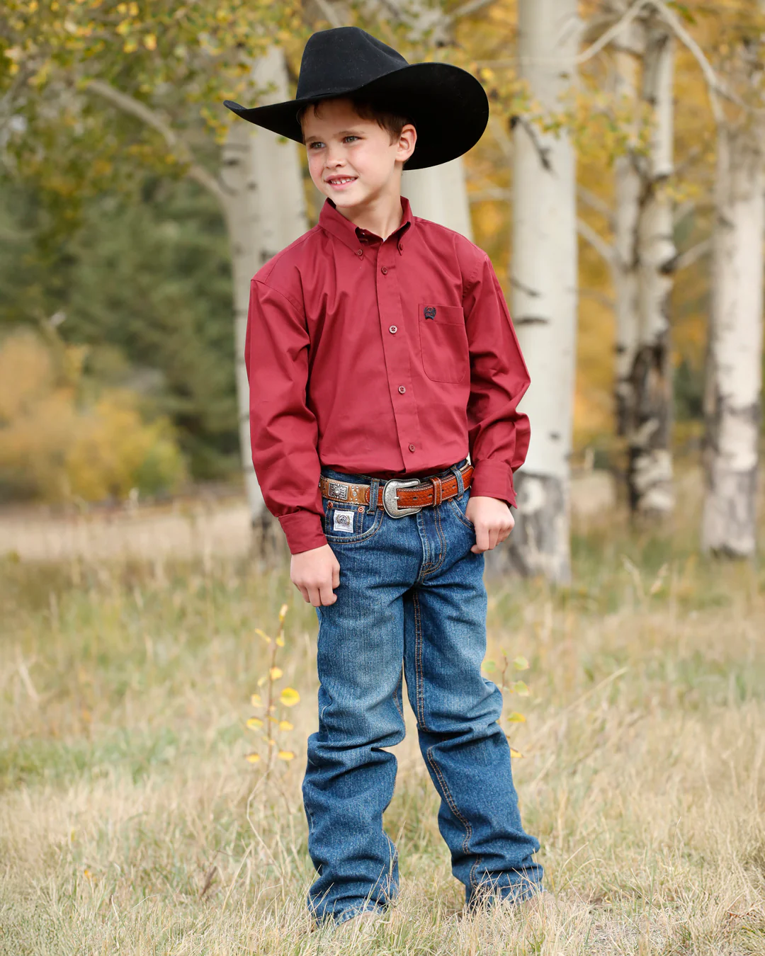 Boy's White Label - Dark Stonewash - Image 3