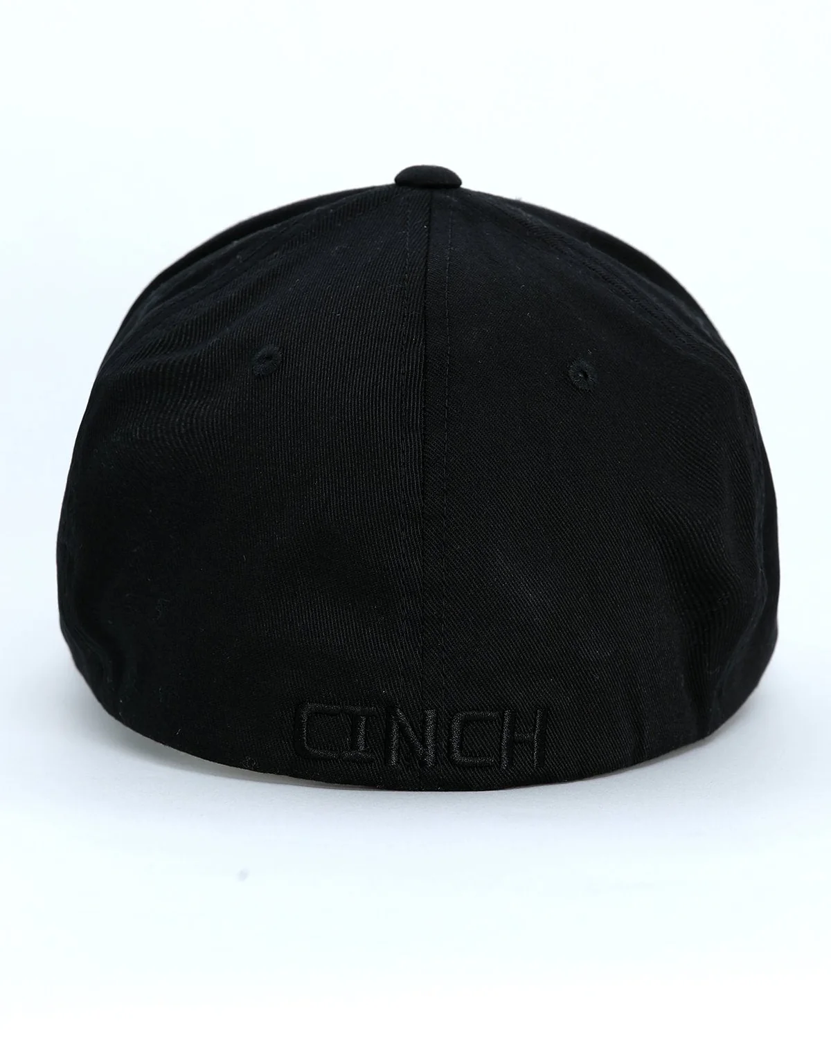 Men's Fitted Flexfit Cap with American Flag - Black on Black - Image 3