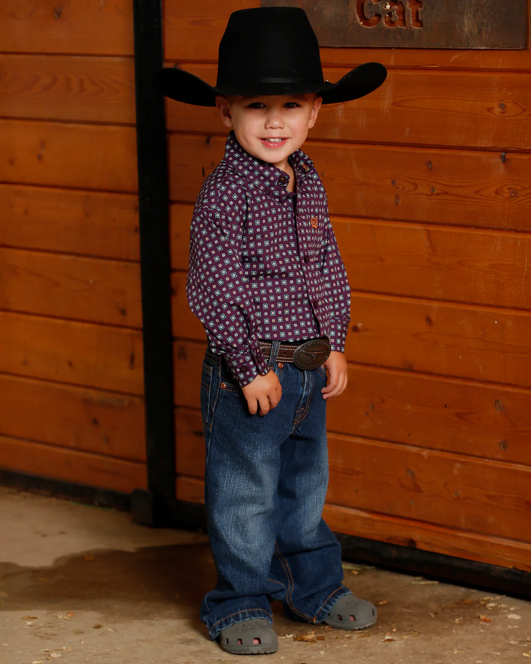 Boy's Button-Down Western Shirt - Image 2