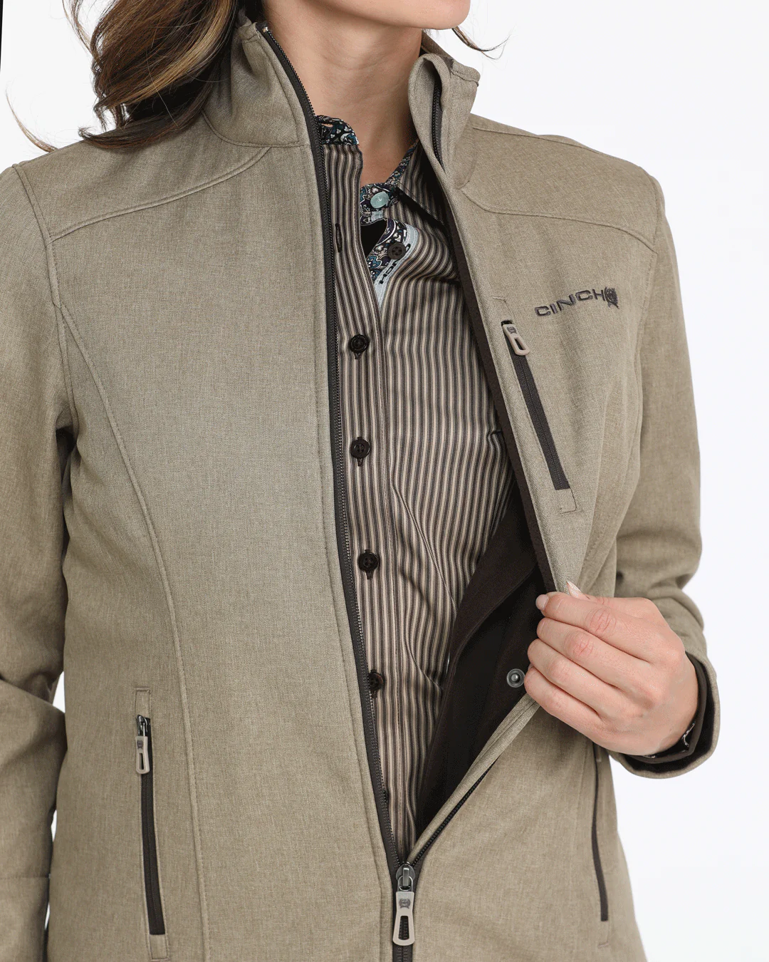 Women's Concealed Carry Bonded Jacket - Image 4