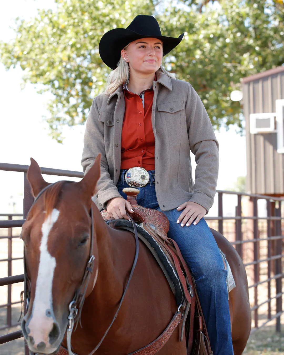 Women's Trucker Jacket - Image 4