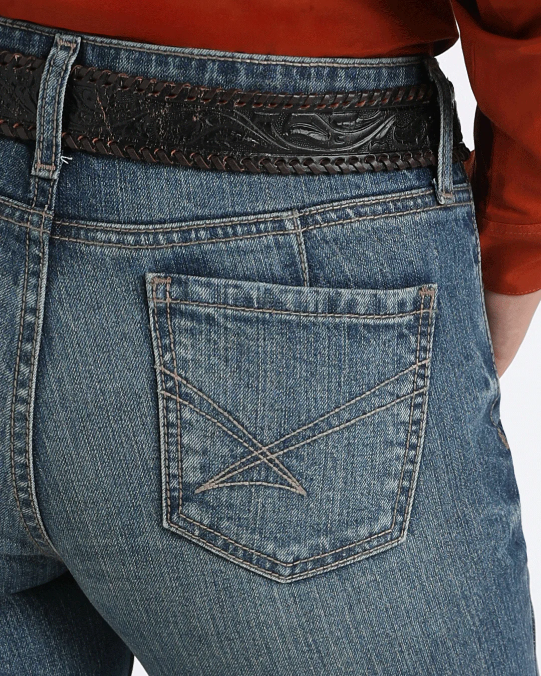 Women's Lynden Slim Trouser - Medium Stone - Image 3