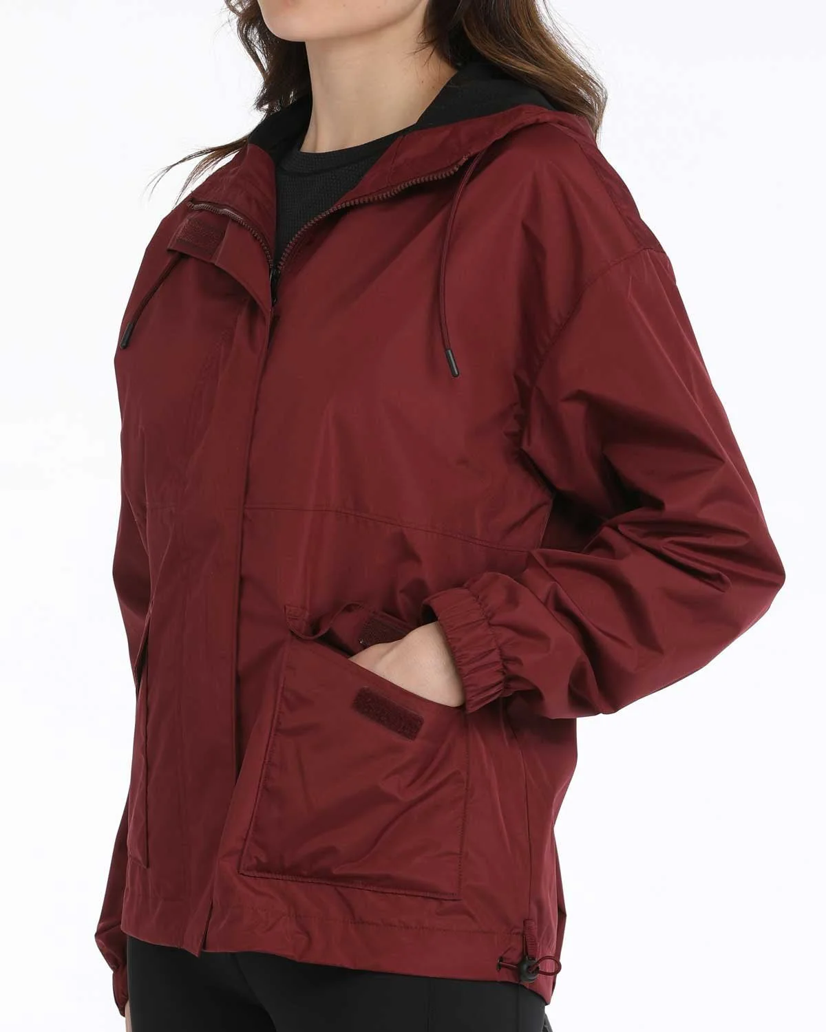 Women's Full Zip Rain Jacket **Final Sale** - Image 4