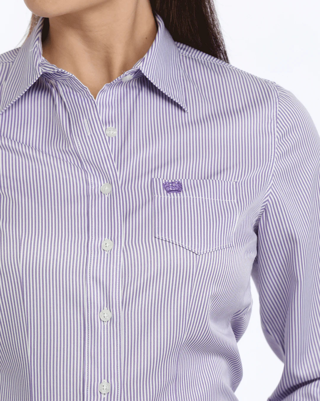 Women’s TENCEL™ Arena Fit Button-Down Western Shirt - Image 3