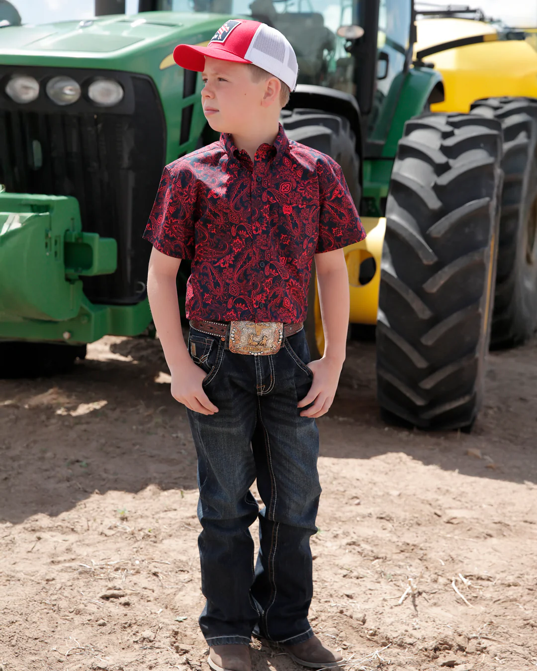 Little Boy's Relaxed Fit - Dark Stone - Image 3