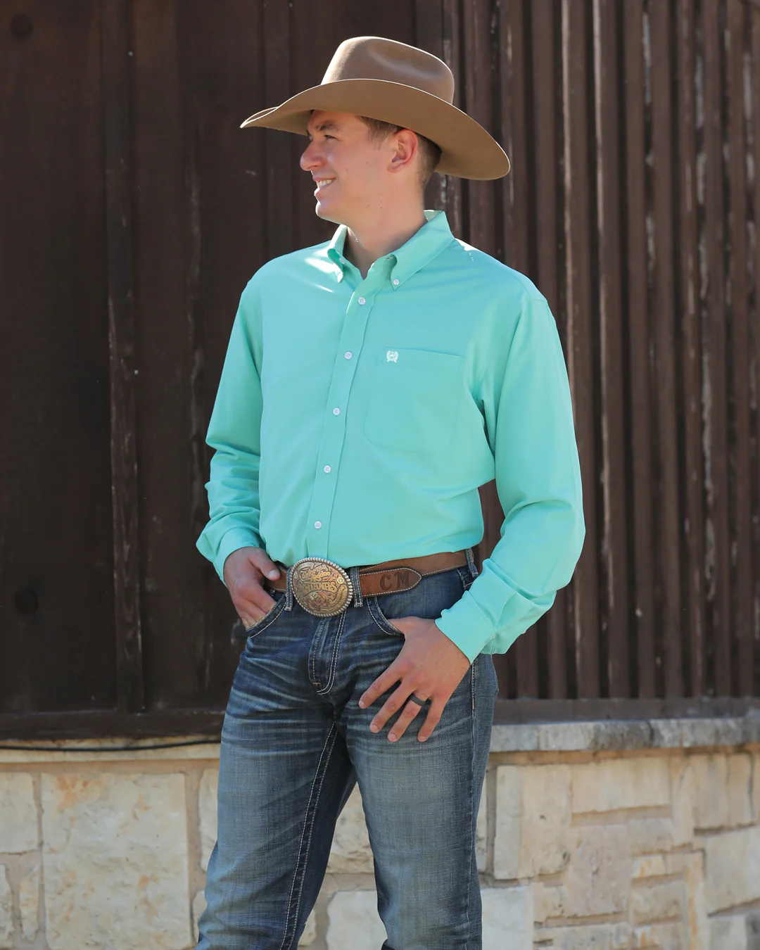 Men’s Arenaflex® Button-Down Western Shirt - Image 3