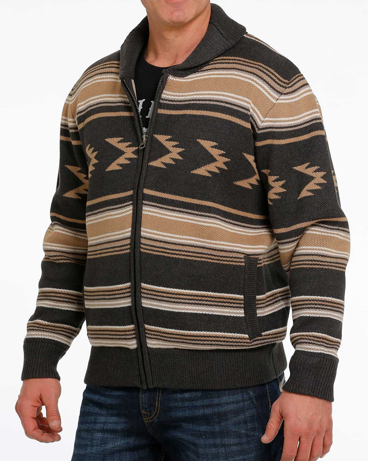 Men's Full Zip Sweater **Final Sale** - Image 3
