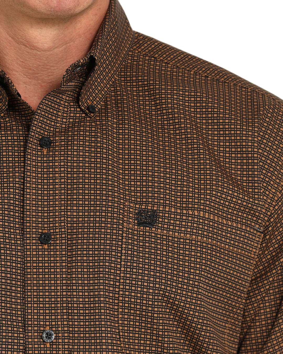 Men's Classic Fit Button-Down Western Shirt - Image 3