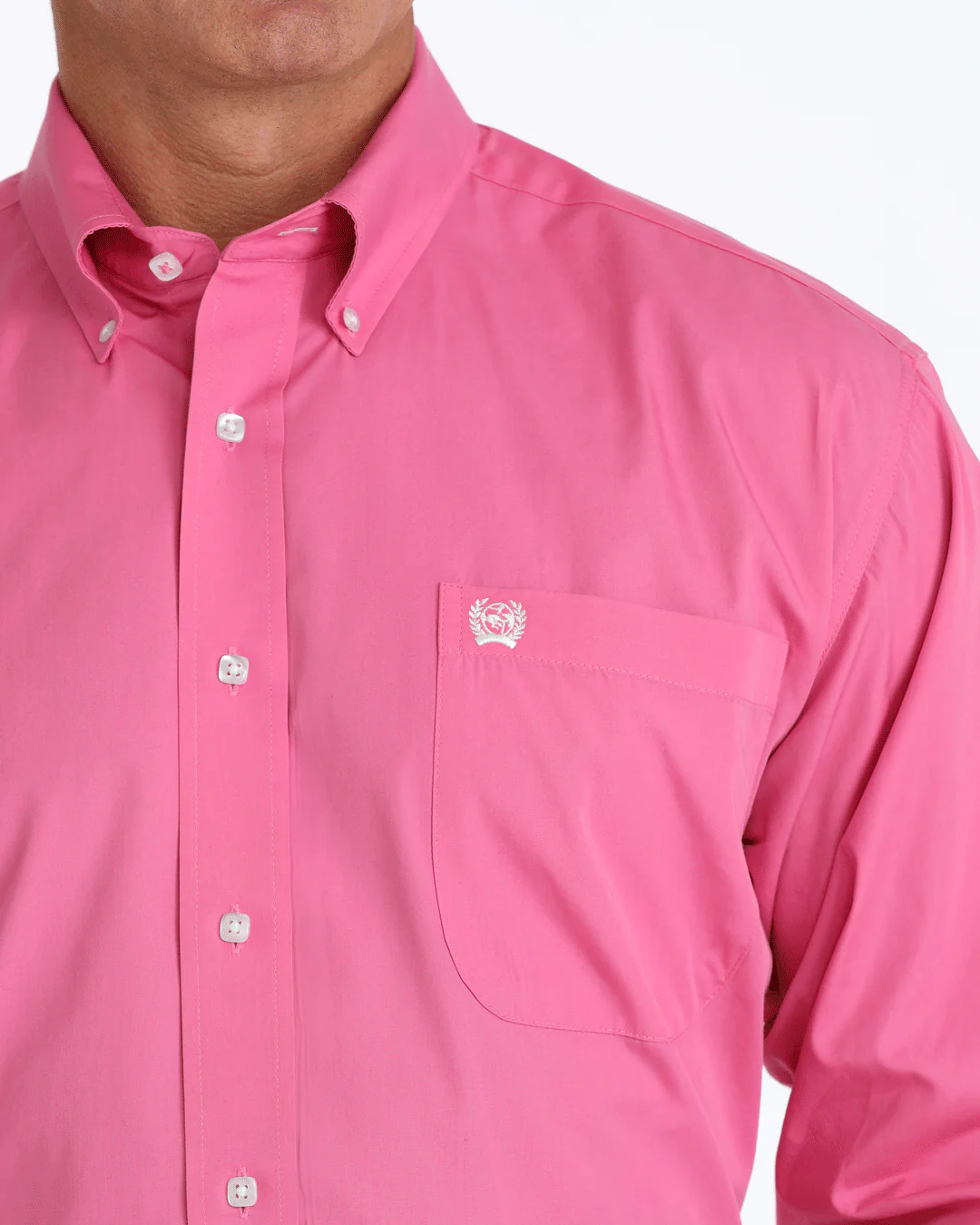 Men's Classic Fit Button-Down Western Shirt - Image 3