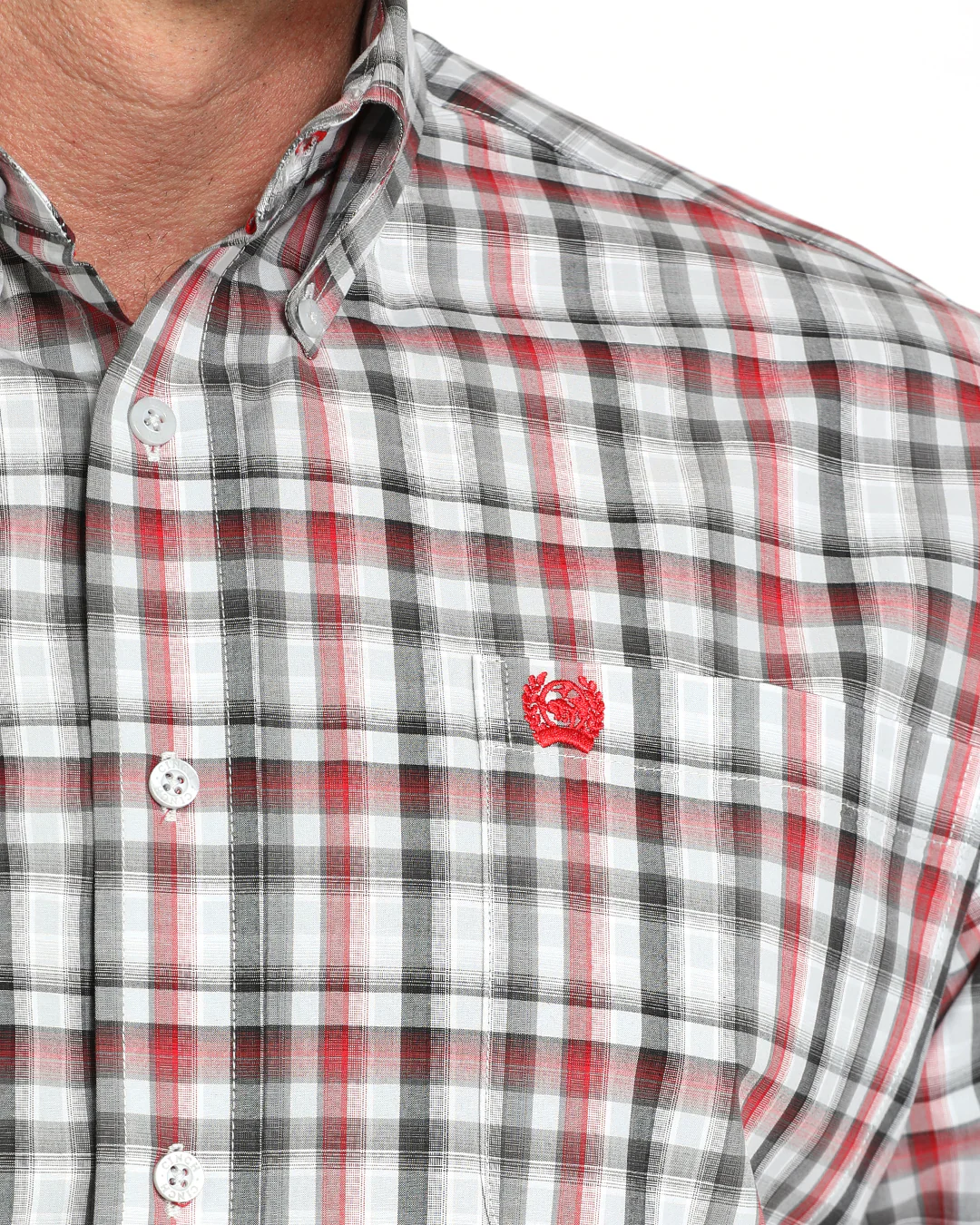 Men's Classic Fit Button-Down Western Shirt - Image 3