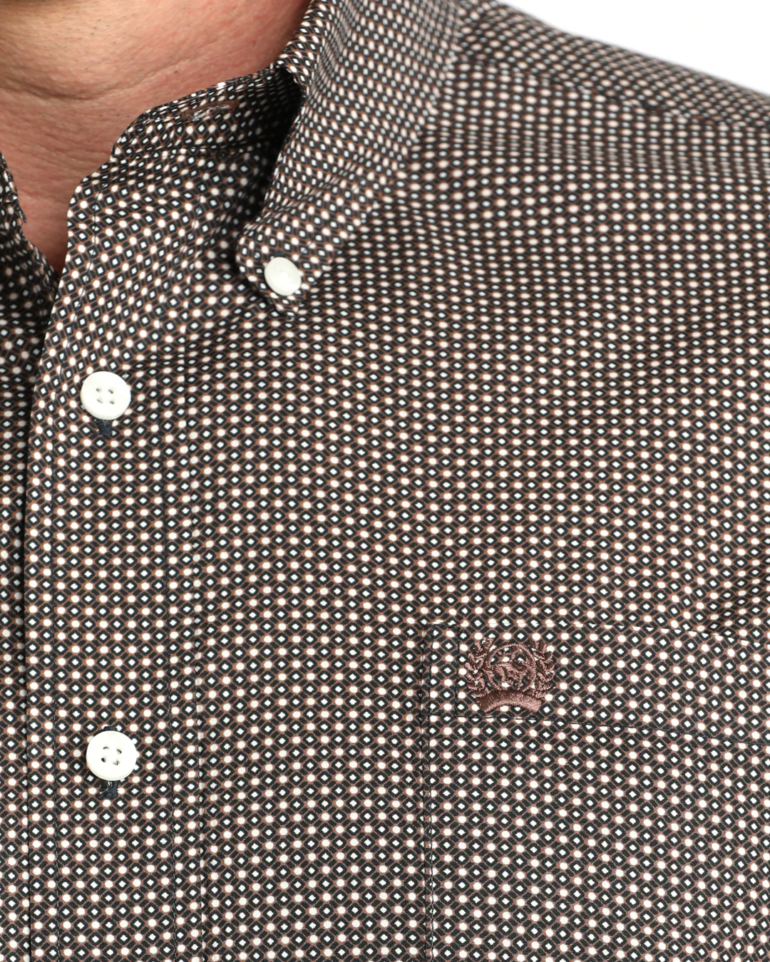 Men's Classic Fit Button-Down Western Shirt - Image 3
