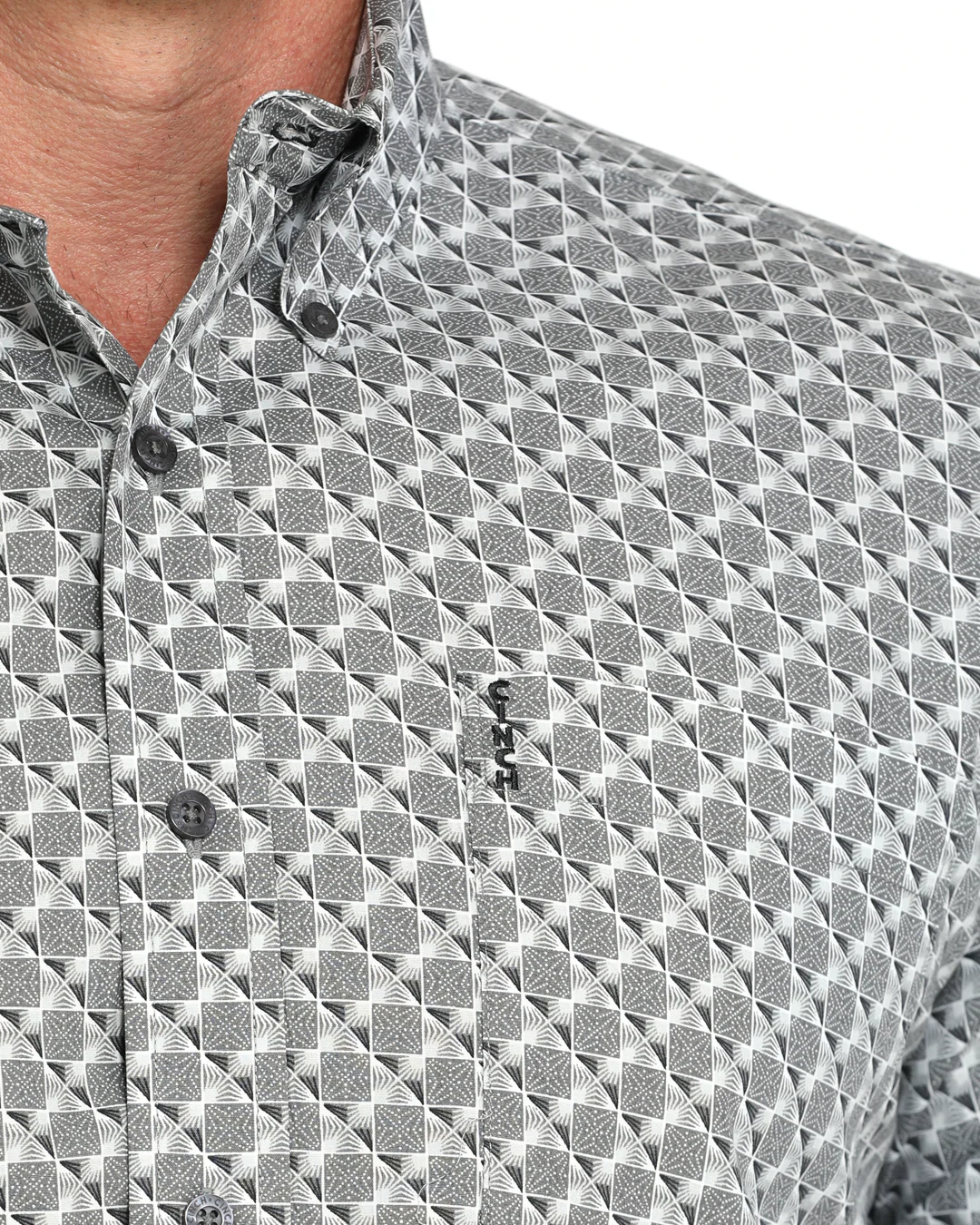Men’s Modern Fit Button-Down Western Shirt - Image 3