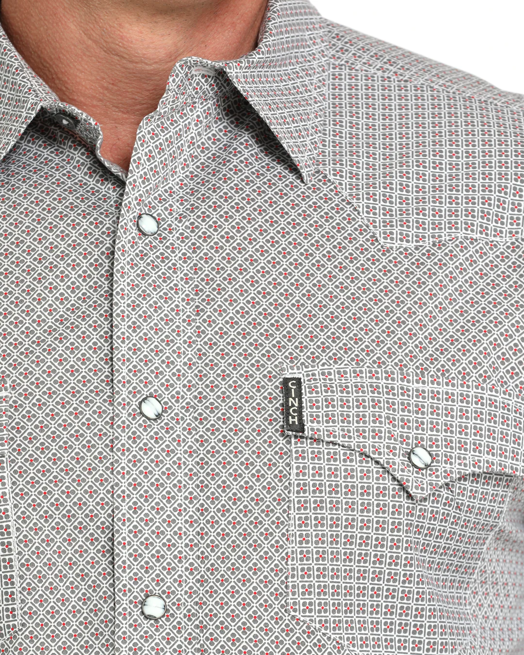 Men’s Modern Fit Snap Front Western Shirt - Image 3