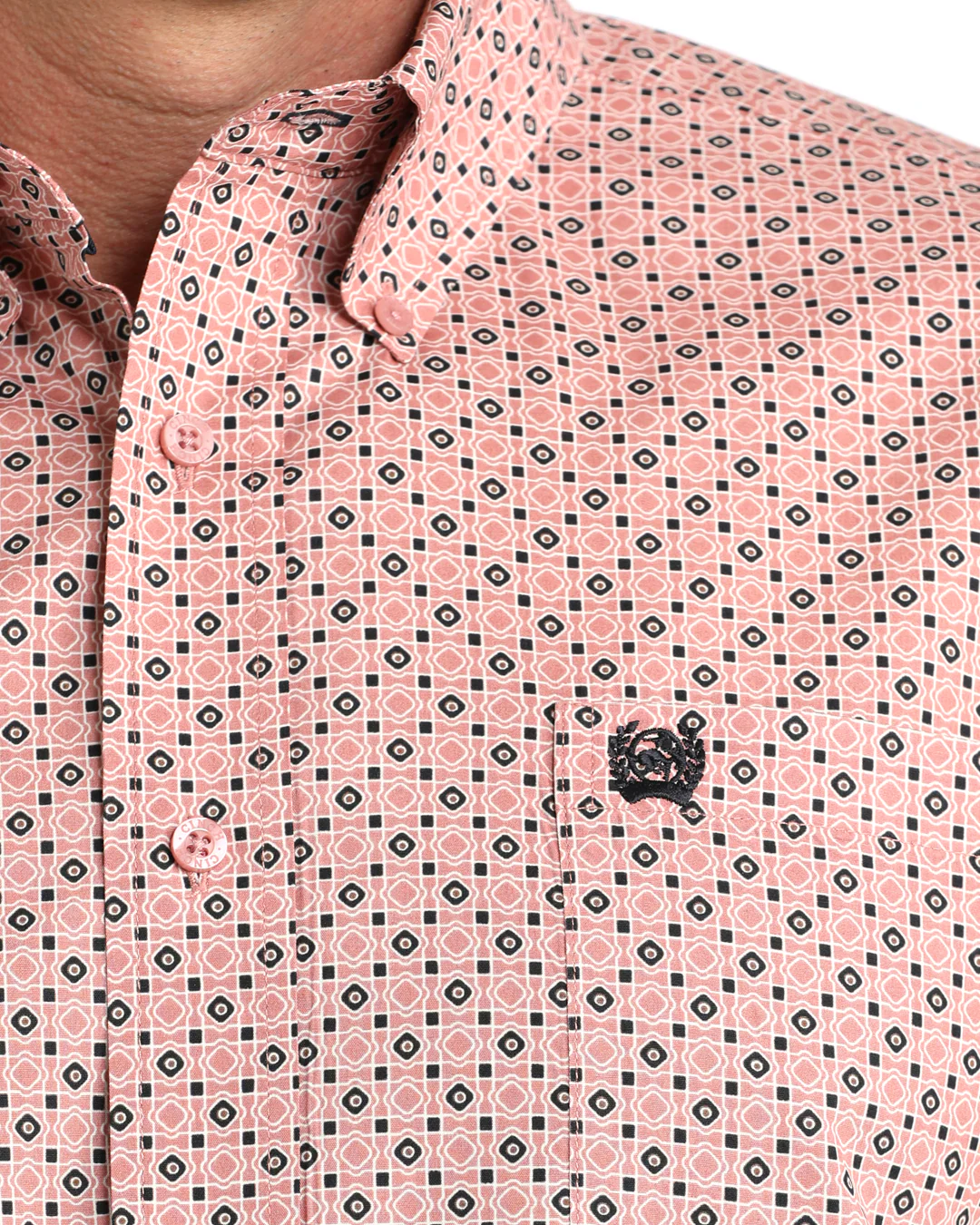 Men's Classic Fit Button-Down Western Shirt - Image 3