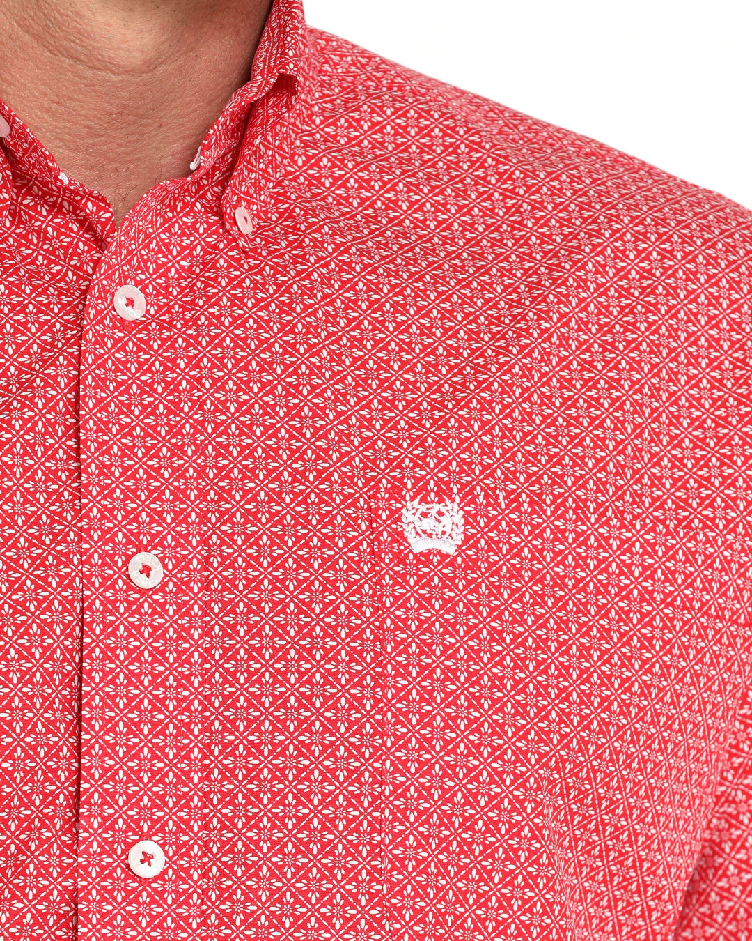 Men's Classic Fit Button-Down Western Shirt - Image 3
