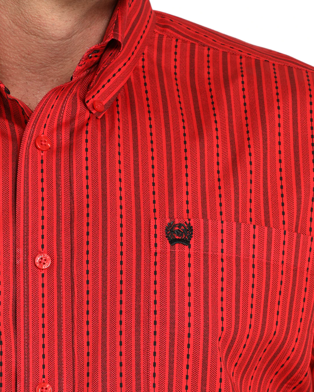 Men's Classic Fit Button-Down Western Shirt - Image 3