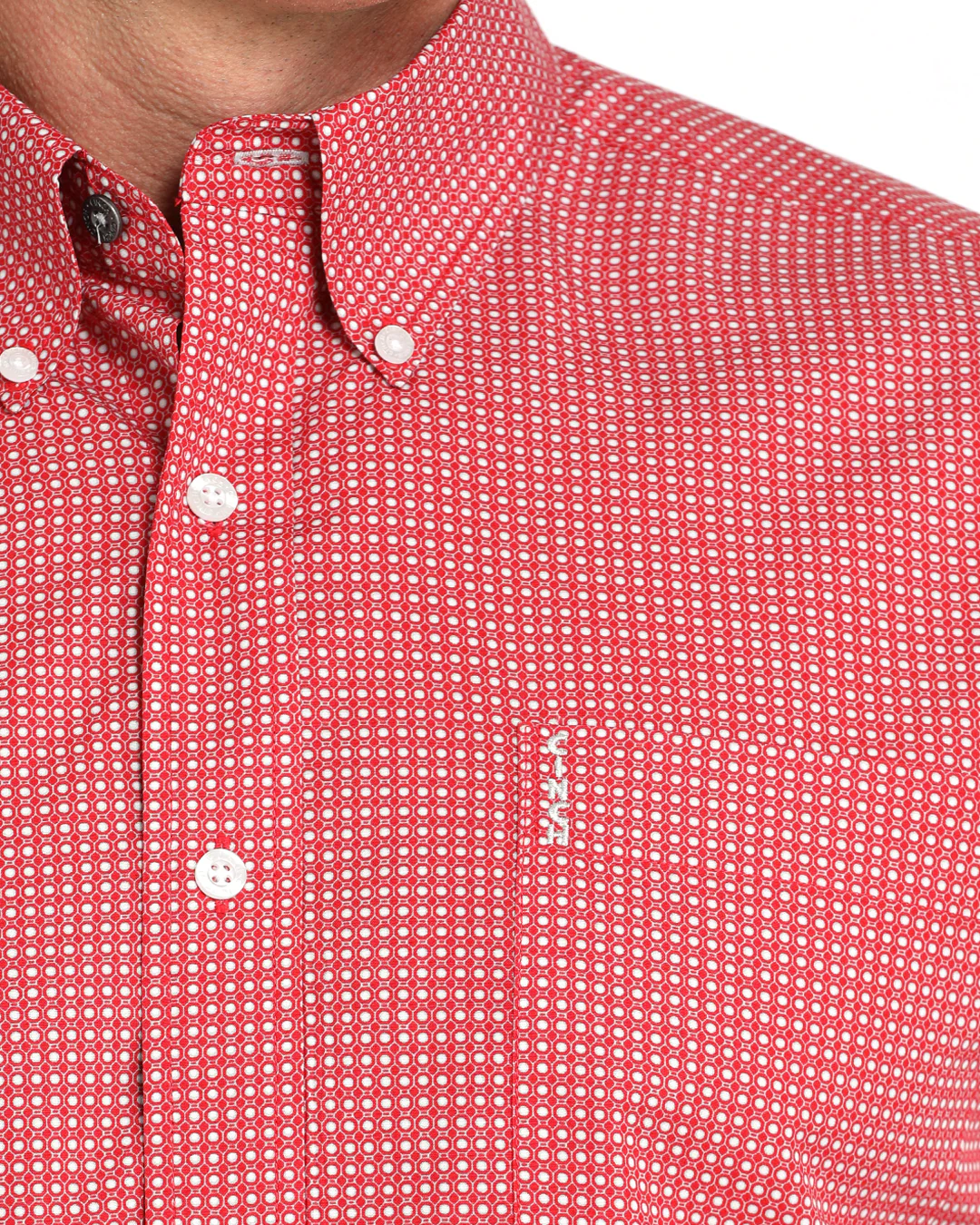 Men’s Modern Fit Button-Down Western Shirt - Image 3
