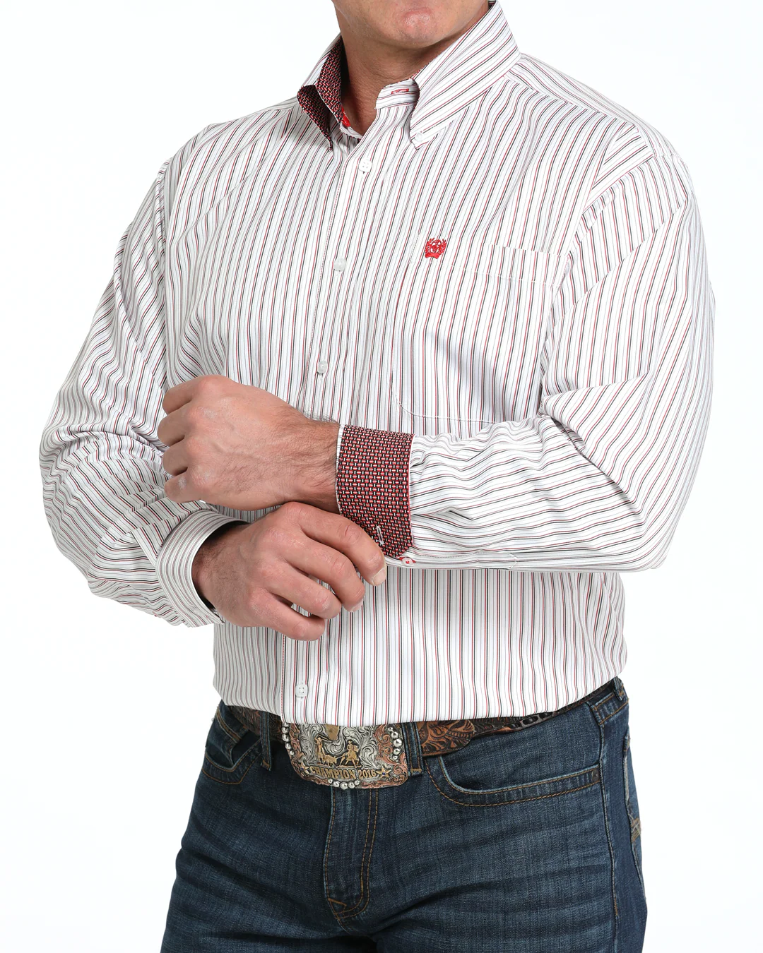 Men’s TENCEL™ Classic Fit Button-Down Western Shirt - Image 2