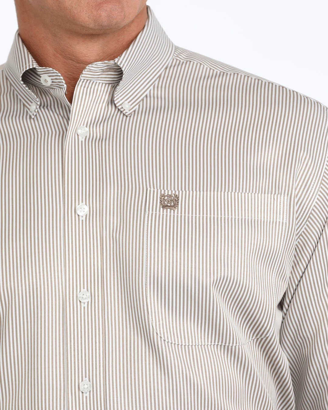Men’s TENCEL™ Classic Fit Button-Down Western Shirt - Image 3