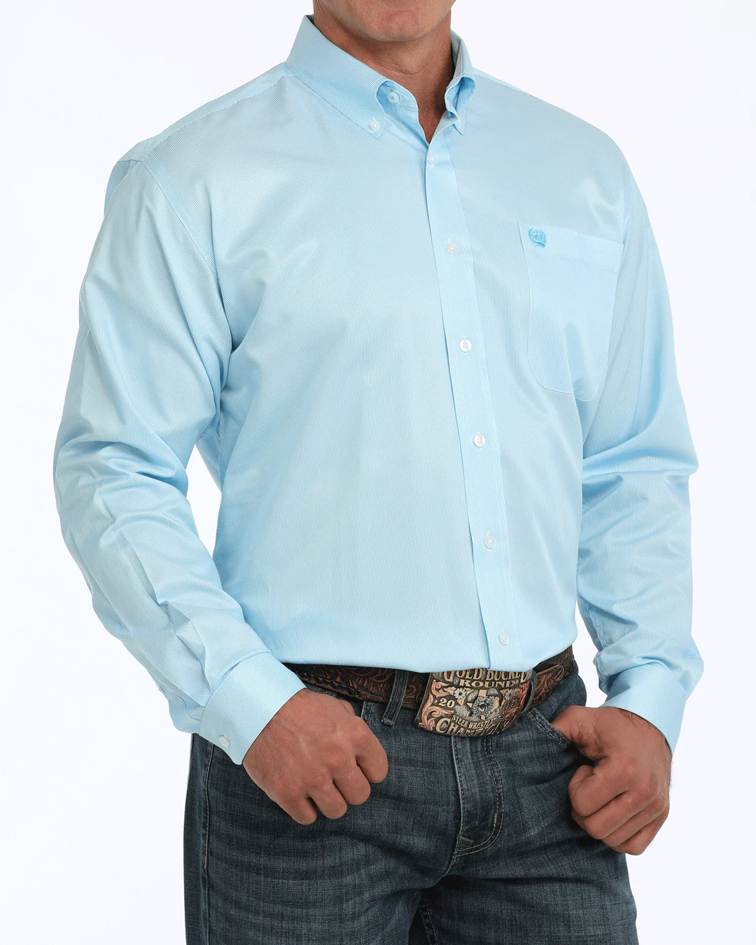 Men’s TENCEL™ Classic Fit Button-Down Western Shirt