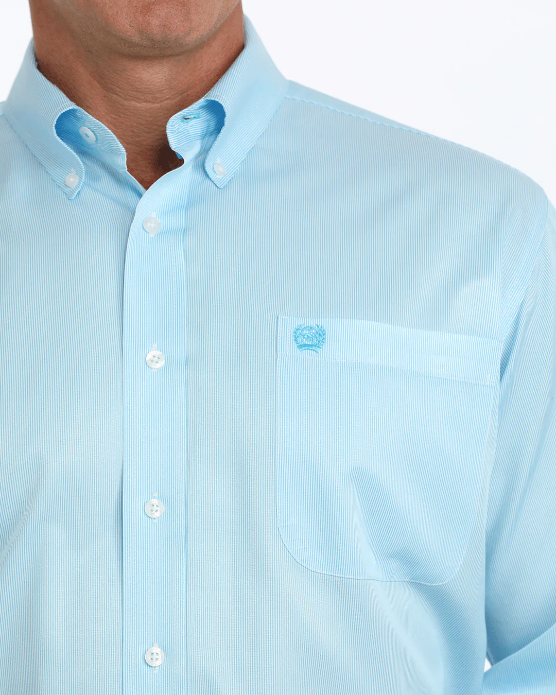 Men’s TENCEL™ Classic Fit Button-Down Western Shirt - Image 3