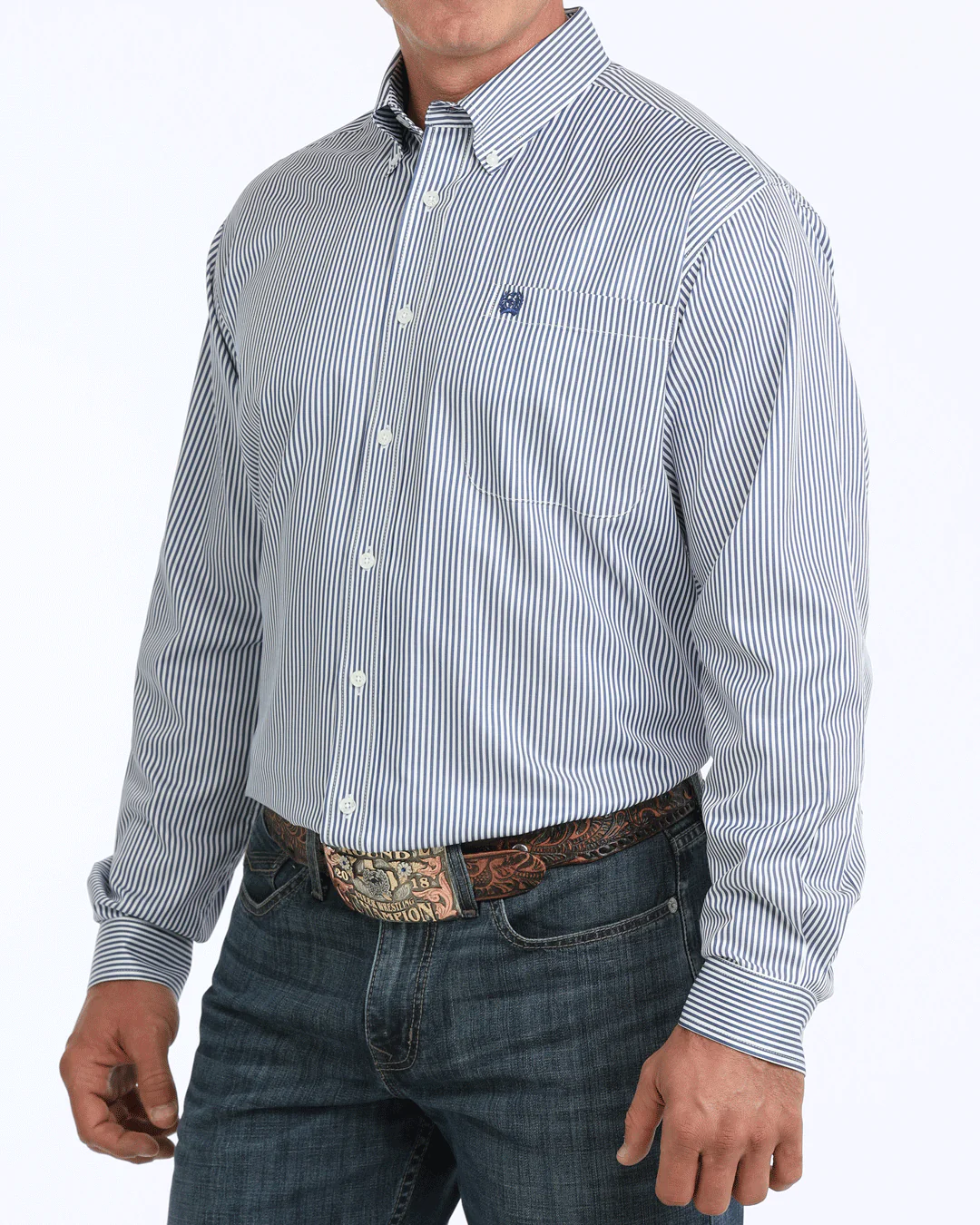 Men’s TENCEL™ Classic Fit Button-Down Western Shirt - Image 2