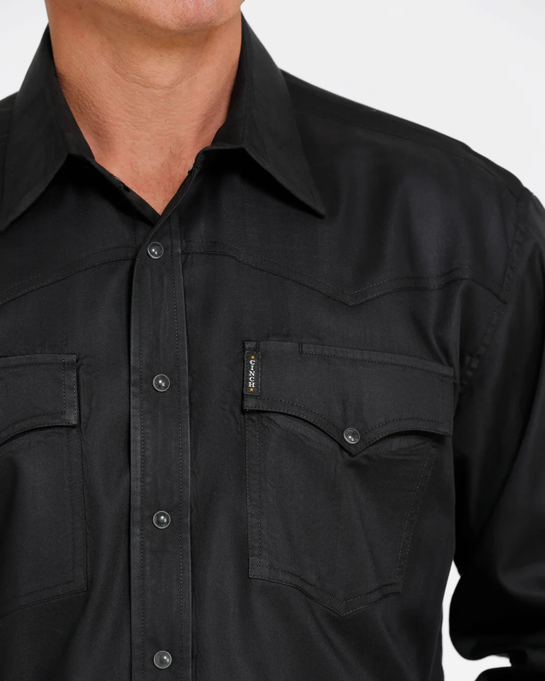 Men's Classic Fit Snap Front Western Shirt - Image 3