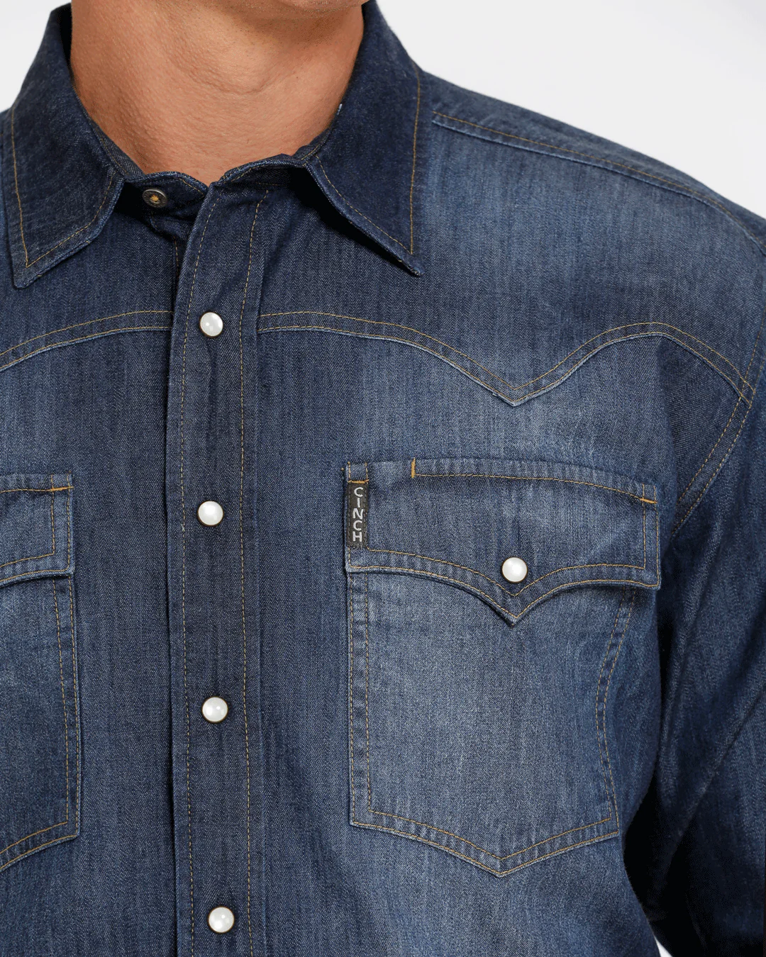 Men's Classic Fit Snap Front Western Shirt - Image 3