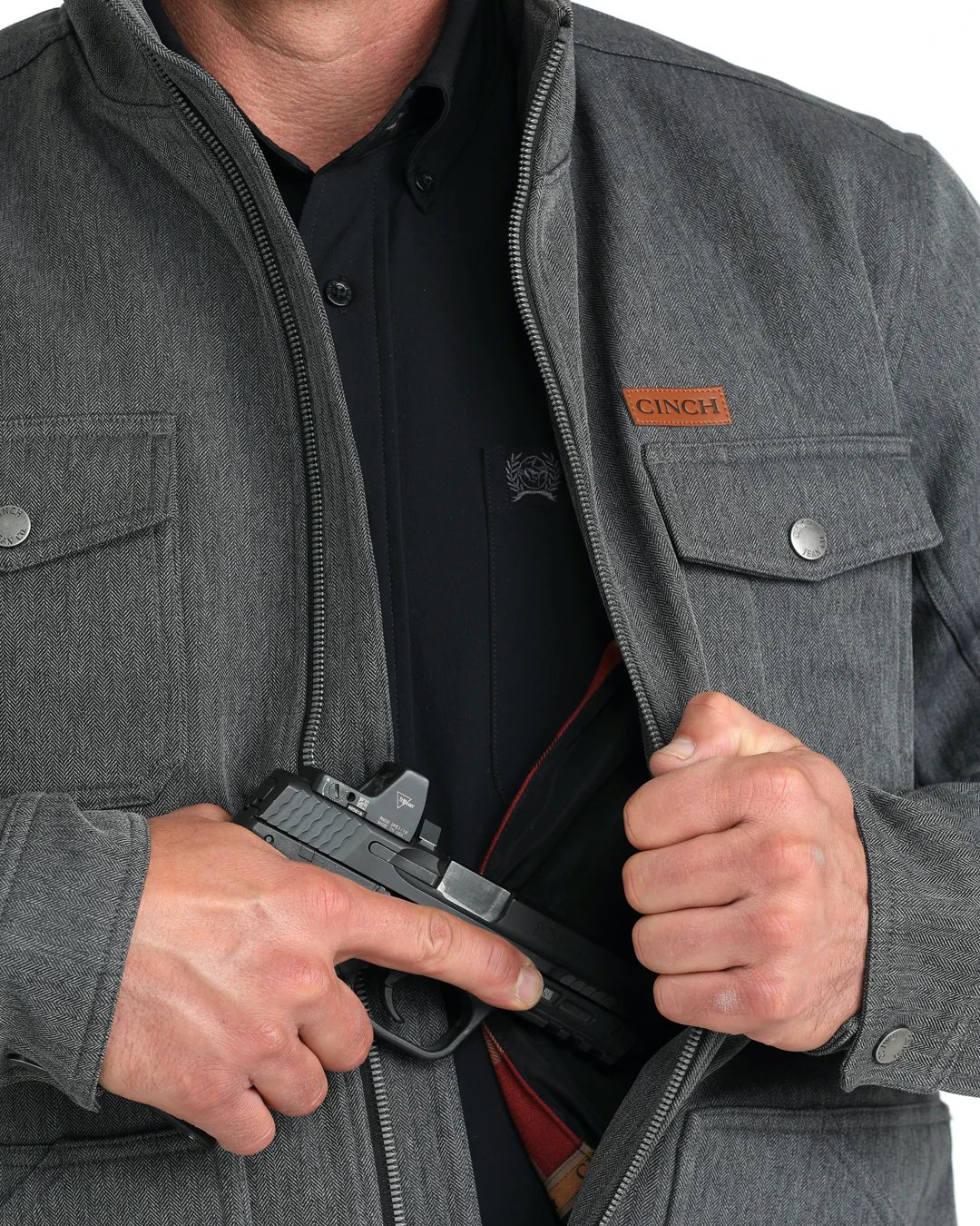 Men's Concealed Carry Bonded Jacket - Image 4