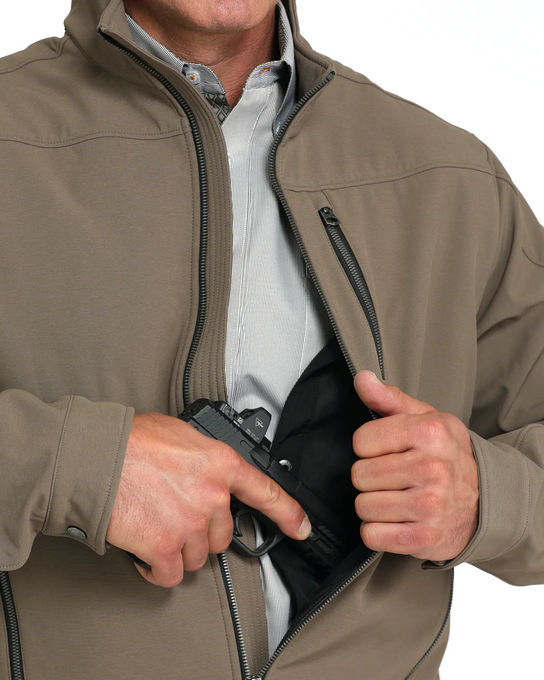 Men's Concealed Carry Bonded Jacket - Image 4