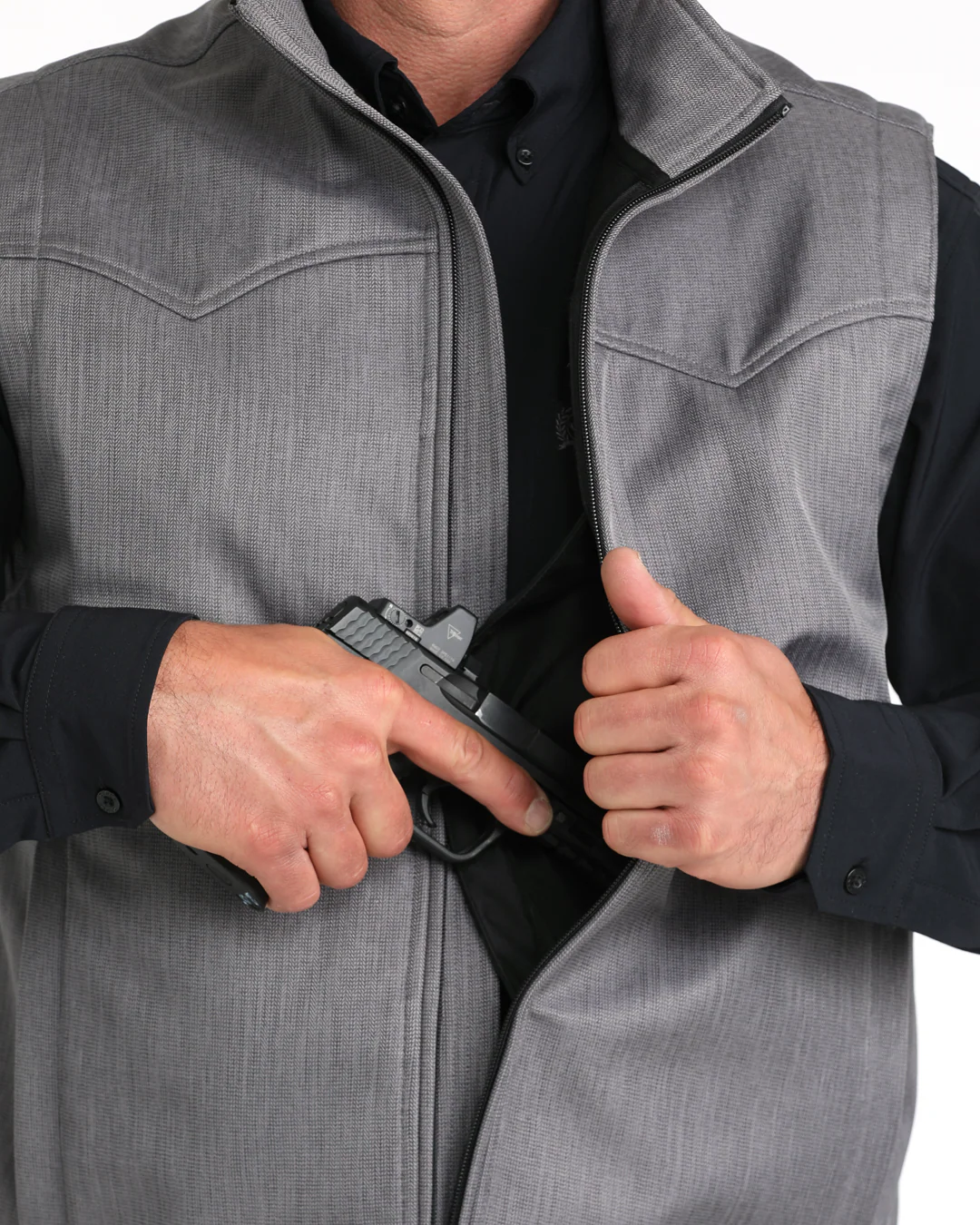Men's Concealed Carry Bonded Vest - Image 3