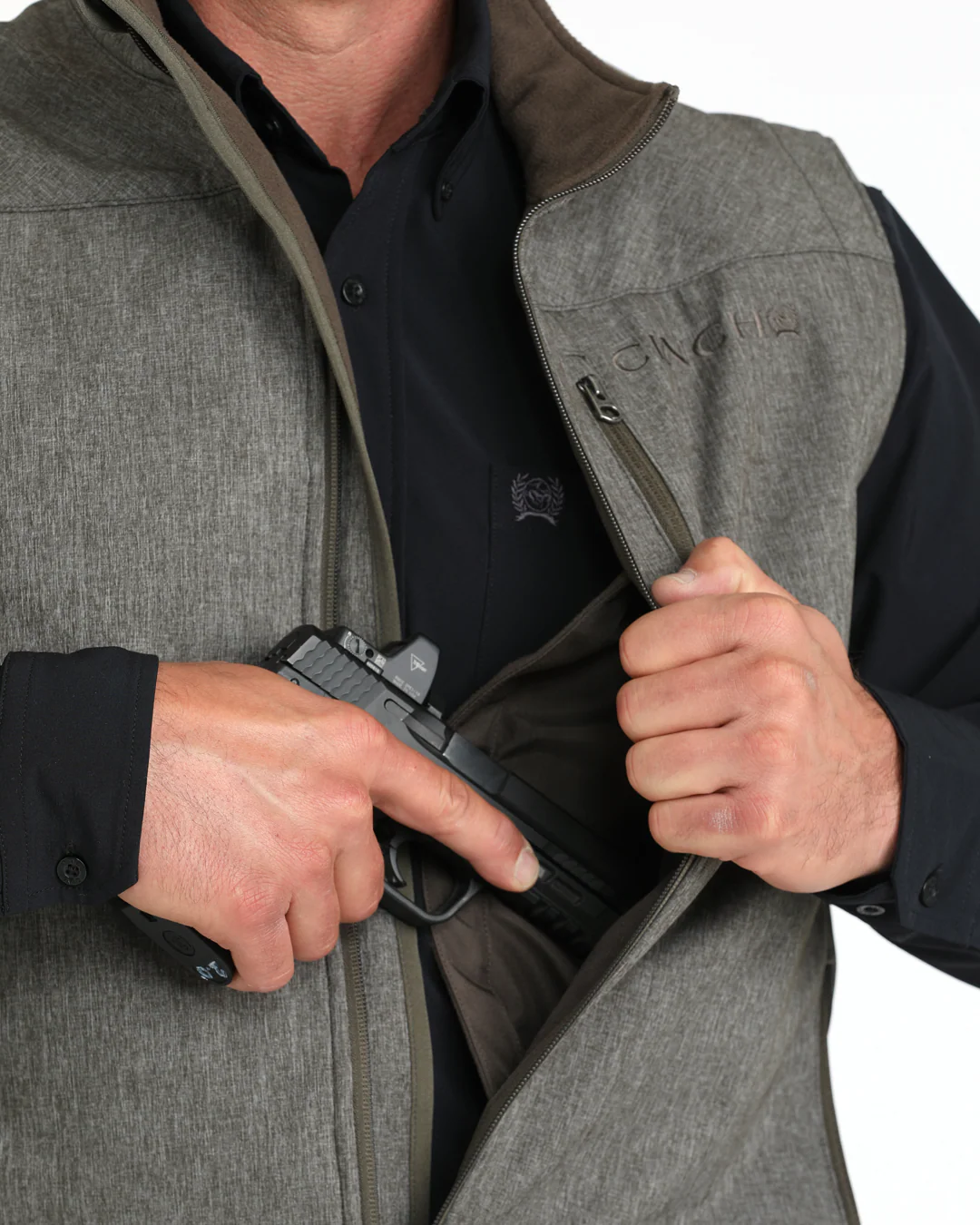 Men's Concealed Carry Bonded Vest - Image 4