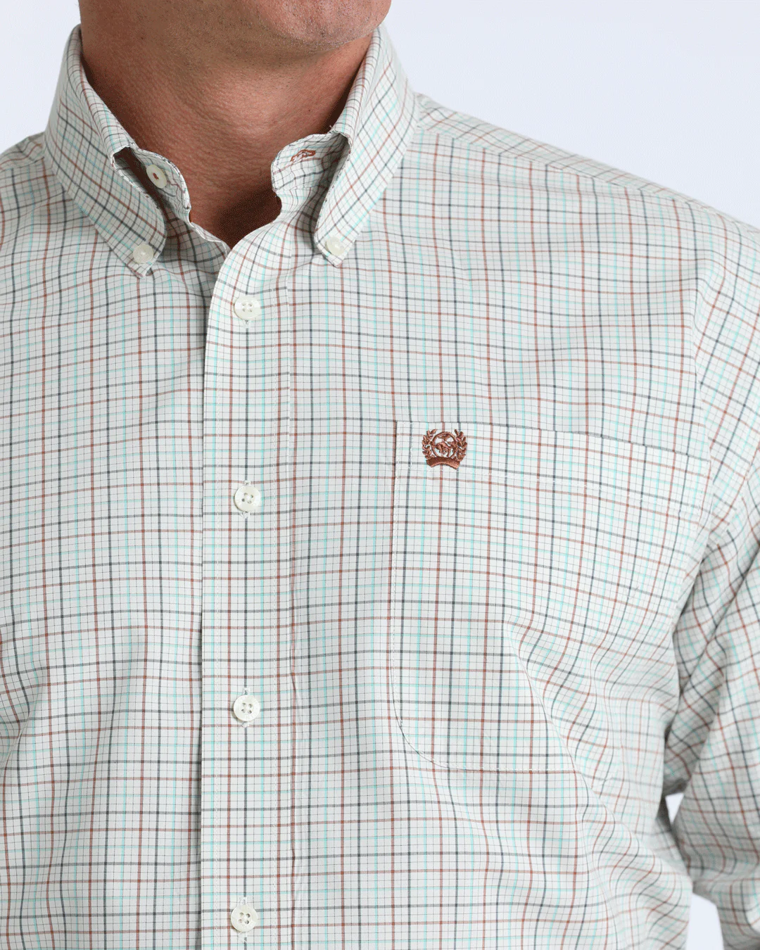 Men's Classic Fit Button-Down Western Shirt - Image 3