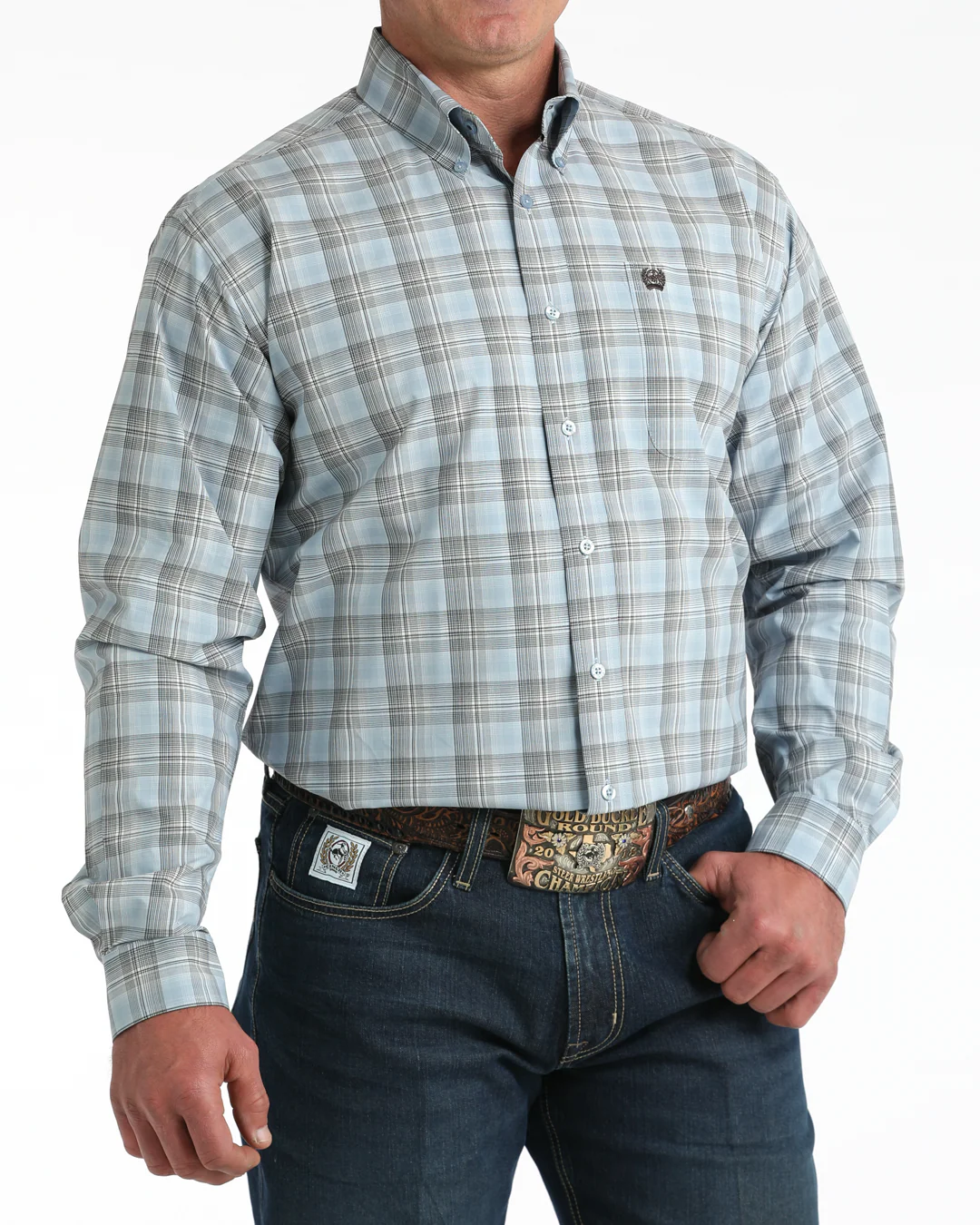 Men’s Classic Fit Button-Down Western Shirt - Image 2