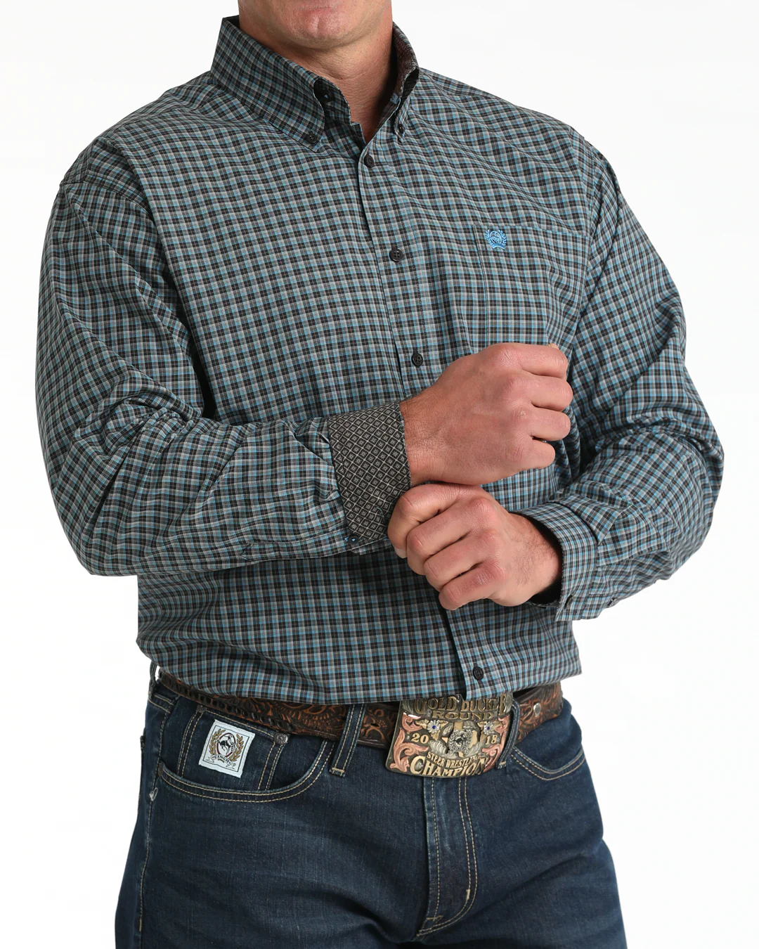 Men’s Classic Fit Button-Down Western Shirt - Image 2
