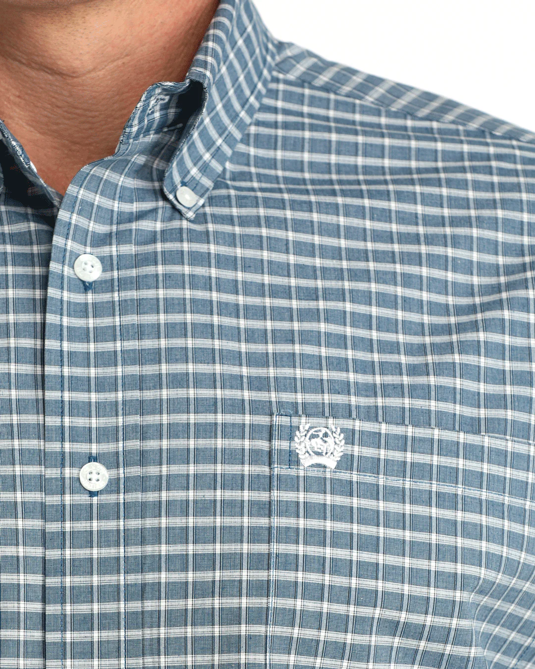 Men's Classic Fit Button-Down Western Shirt - Image 3