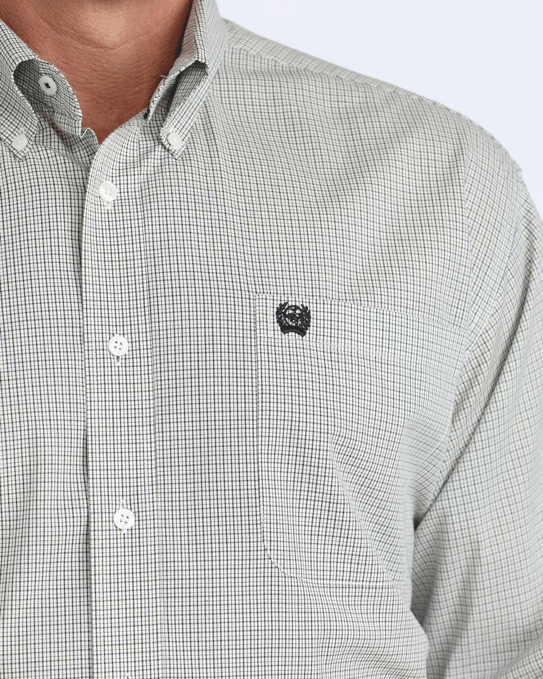 Men's Classic Fit Button-Down Western Shirt - Image 3