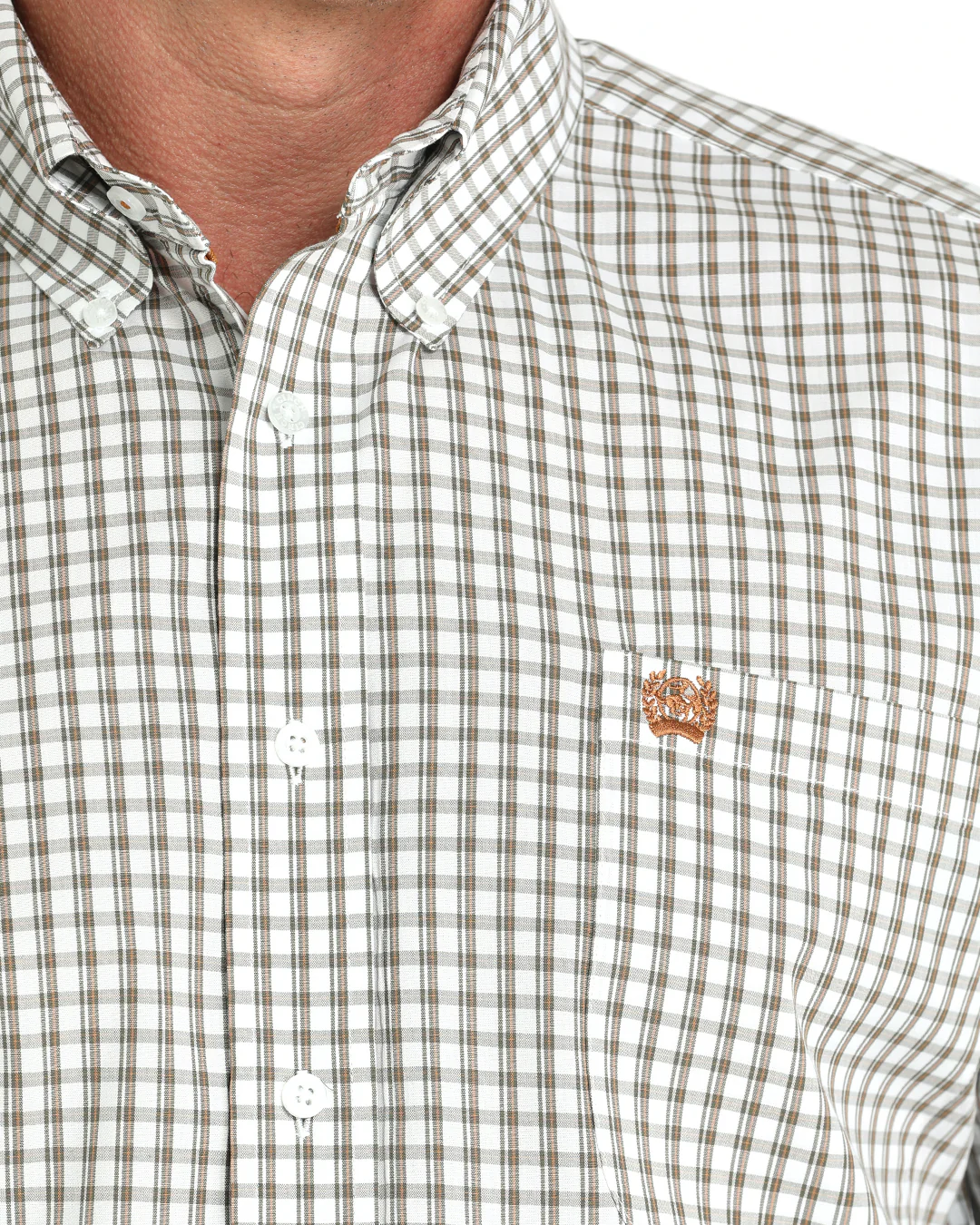 Men's Stretch Classic Fit Button-Down Western Shirt - Image 3