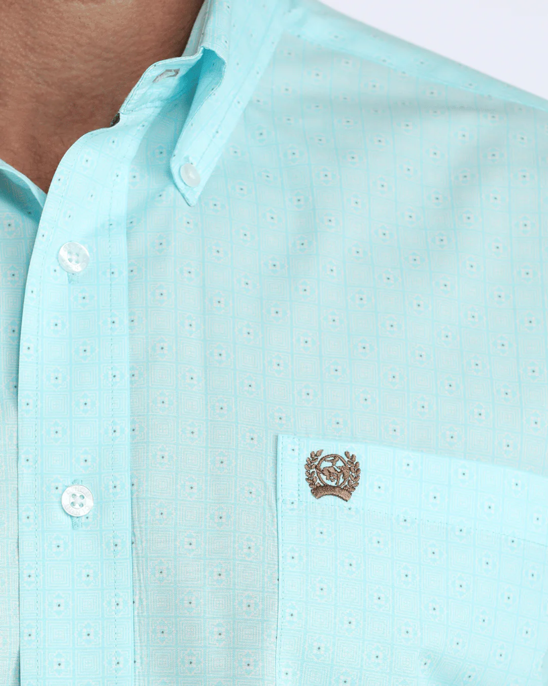 Men's Classic Fit Button-Down Western Shirt - Image 3