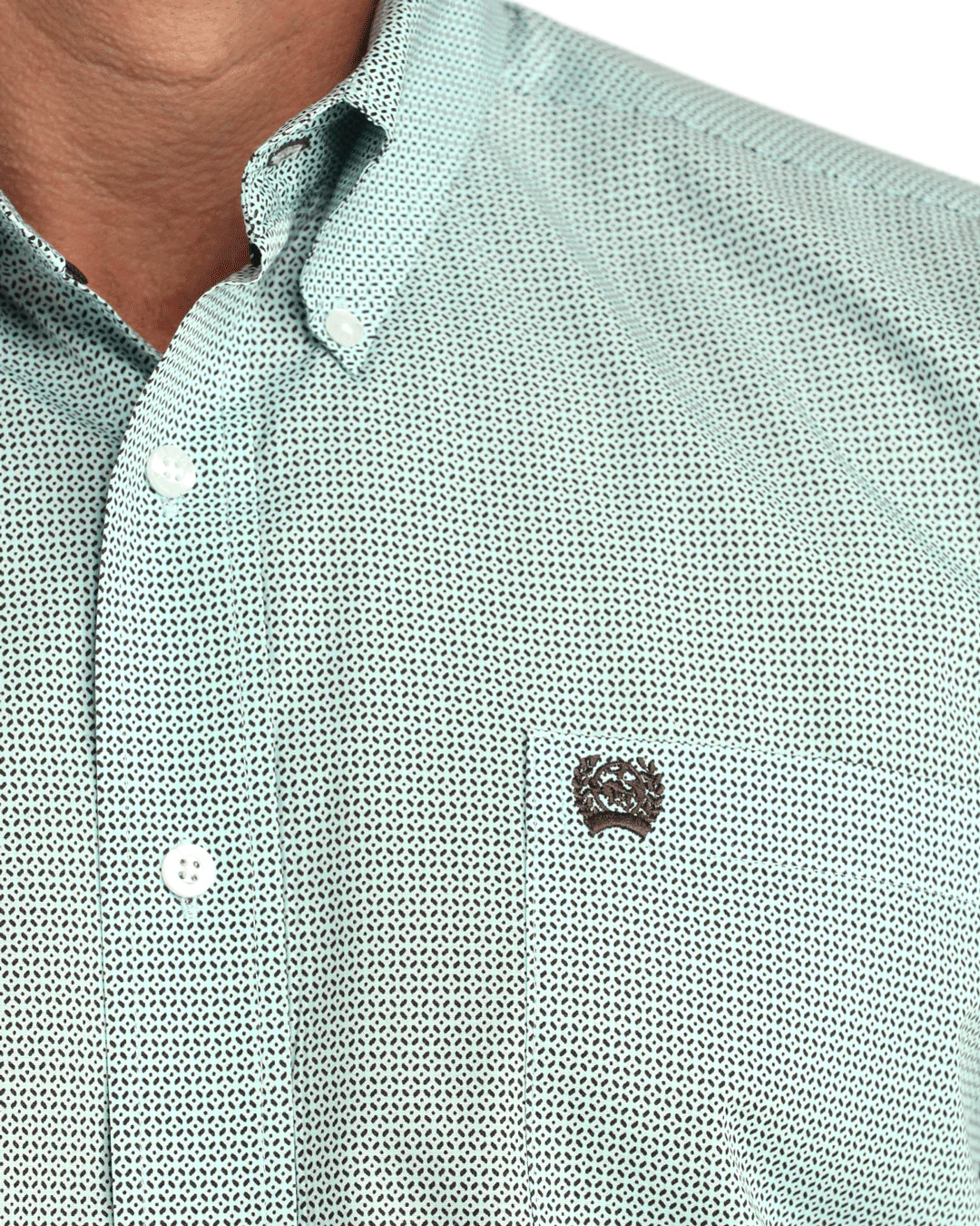 Men's Classic Fit Button-Down Western Shirt - Image 3