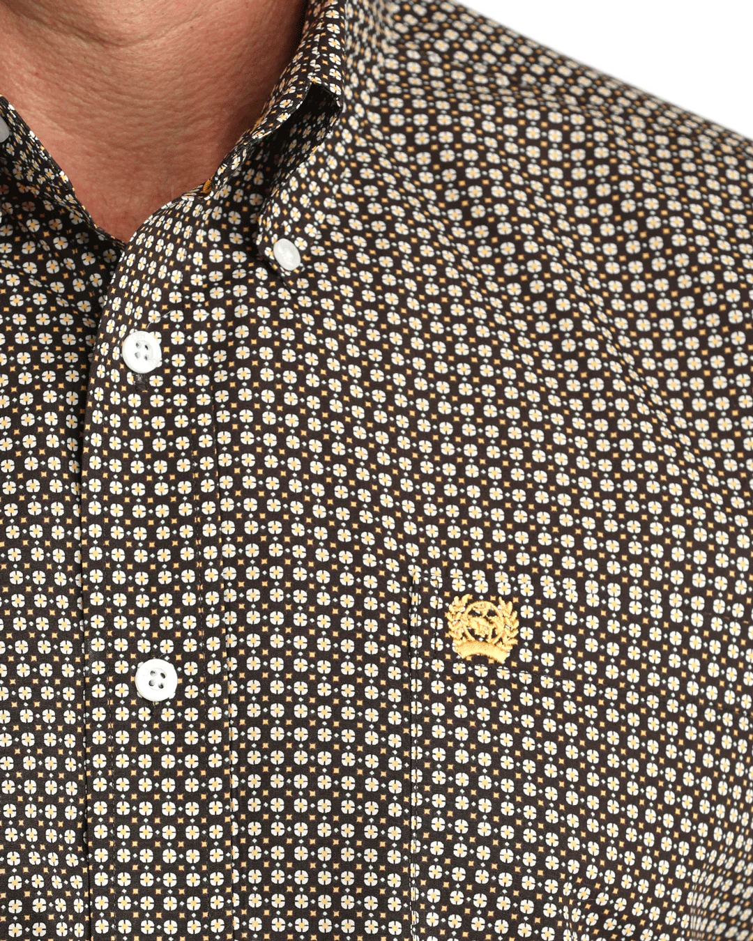 Men's Classic Fit Button-Down Western Shirt - Image 3