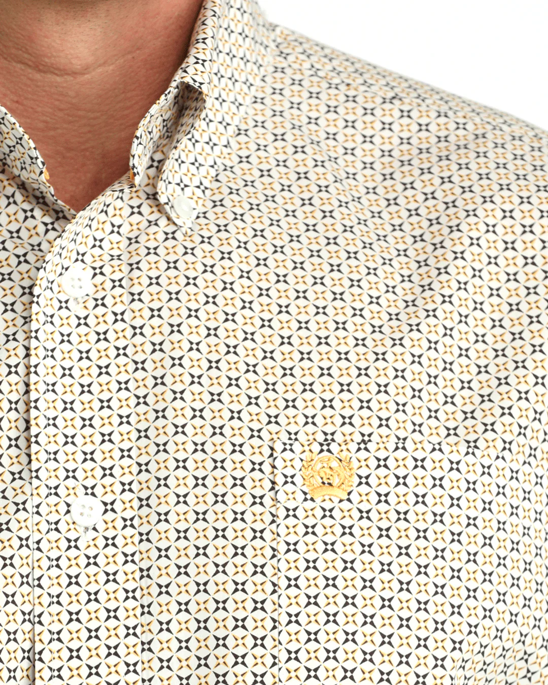 Men's Classic Fit Button-Down Western Shirt - Image 3