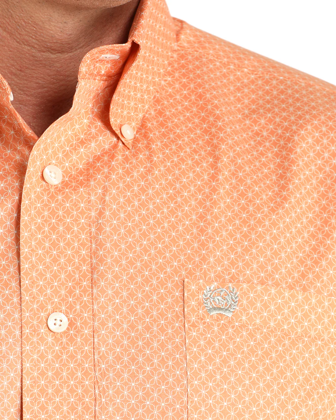 Men's Classic Fit Button-Down Western Shirt - Image 3