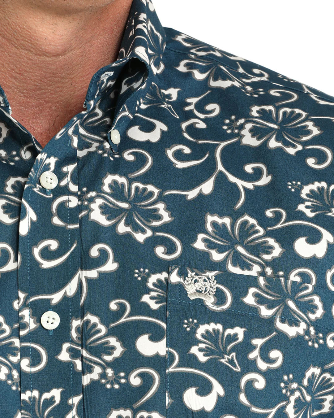 Men's Classic Fit Button-Down Western Shirt - Image 3