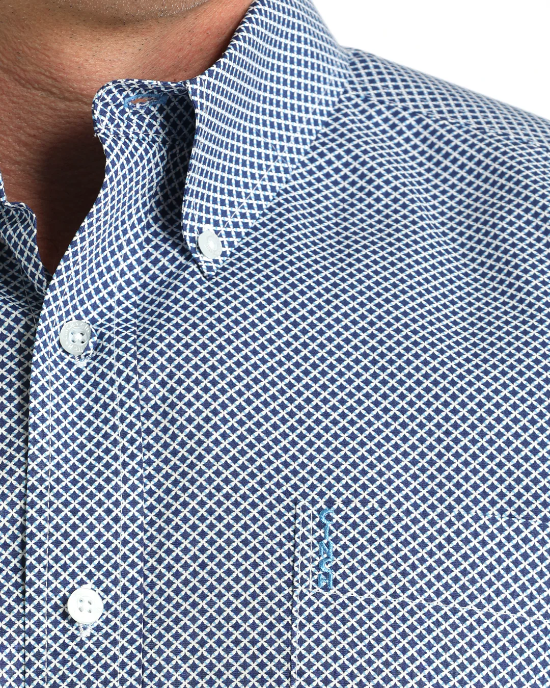 Men’s Modern Fit Button-Down Western Shirt - Image 3