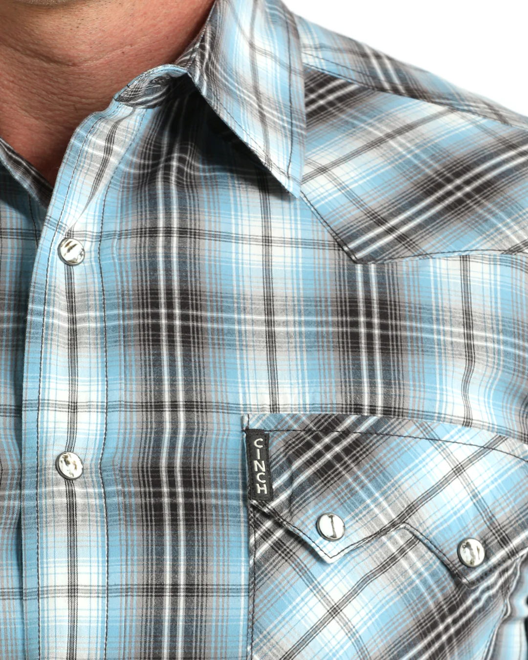 Men’s Modern Fit Snap Front Western Shirt - Image 3